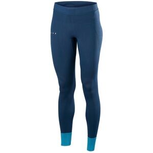 Falke Ergonomic Sport System - Tights Leggings Blue Size Small - Excellent Shape